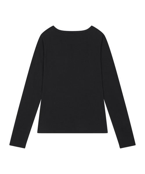 RL DOUBLE GUN LONG SLEEVE(BLACK)