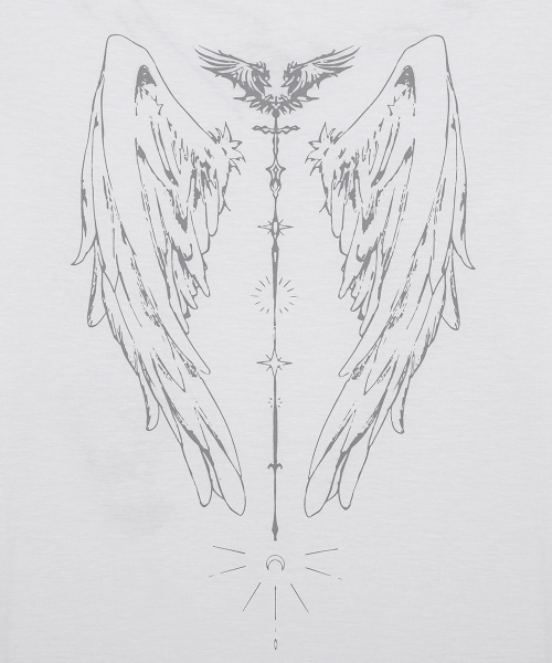 RL WING LONG SLEEVE(WHITE)