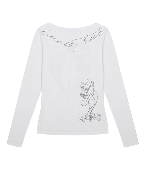 RL WING LONG SLEEVE(WHITE)