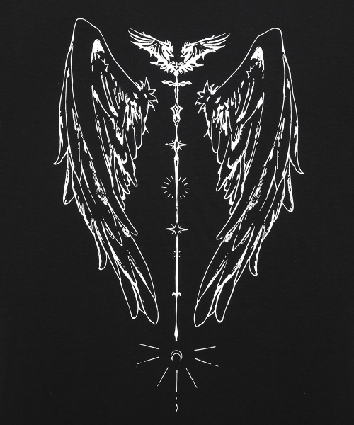 RL WING LONG SLEEVE(BLACK)