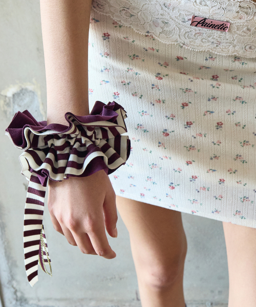 Rosette Scrunchie (WINE)