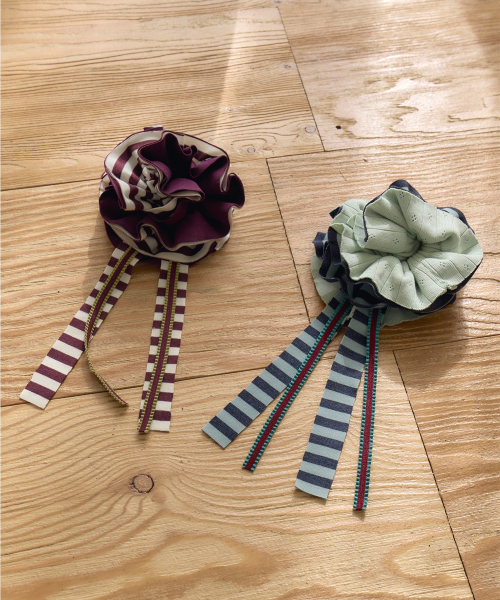Rosette Scrunchie (WINE)