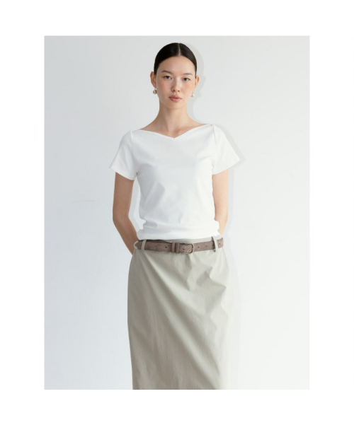 Senago VNeck Top White (TA6742A111)