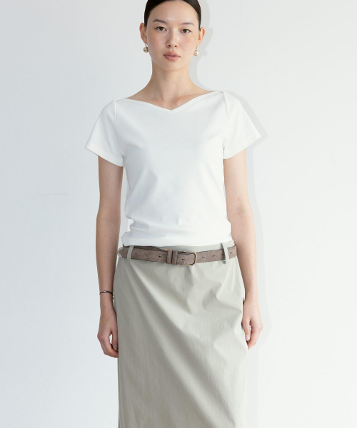 Senago VNeck Top White (TA6742A111)