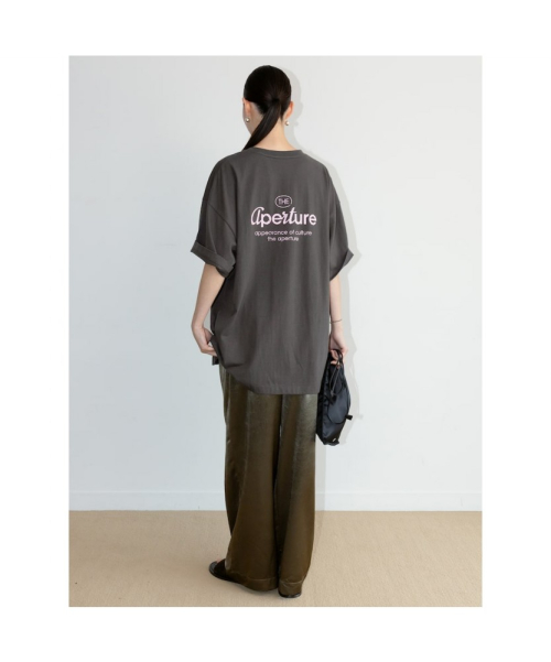 [Unisex] Aperture Logo TShirt Ash (TA6742U014)