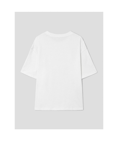 [Unisex] Cotton Crop TShirt White (TA6742U041)