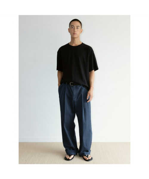 [Unisex] Cotton Crop TShirt Black (TA6742U045)