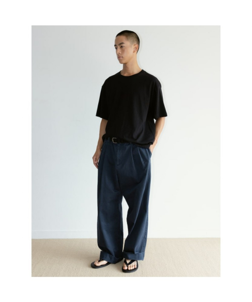 [Unisex] Cotton Crop TShirt Black (TA6742U045)