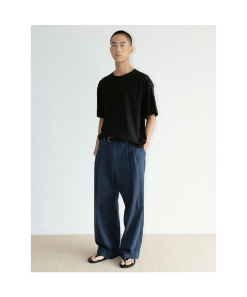 [Unisex] Cotton Crop TShirt Black (TA6742U045)