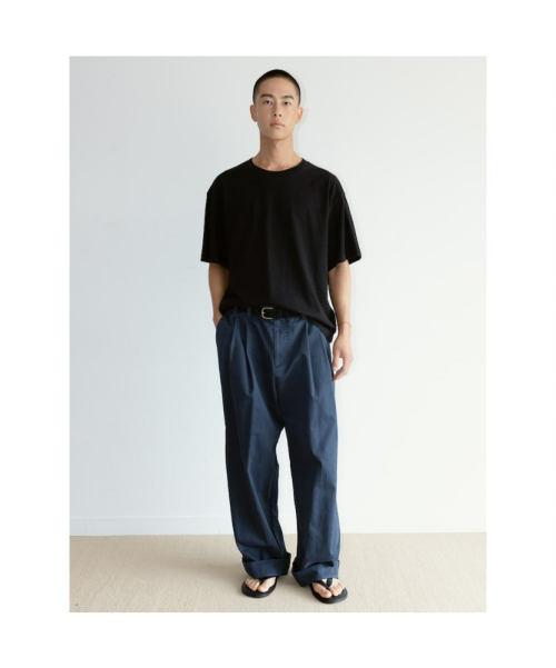 [Unisex] Cotton Crop TShirt Black (TA6742U045)