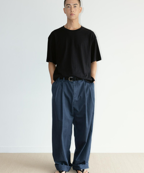[Unisex] Cotton Crop TShirt Black (TA6742U045)