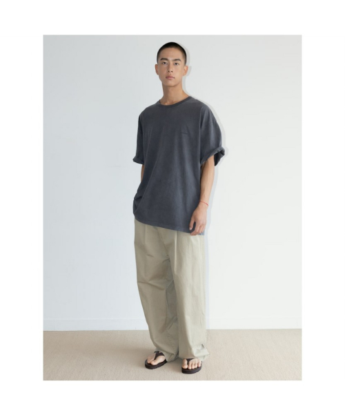 [Unisex] Aperture Logo Dyeing TShirt Ash (TA6742U034)