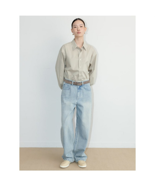 [Unisex] Aperture Classic Shirt Beige (TA6764U01A)
