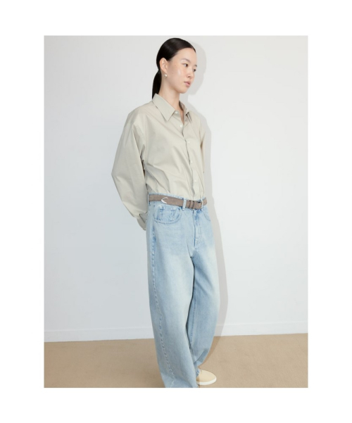 [Unisex] Aperture Classic Shirt Beige (TA6764U01A)