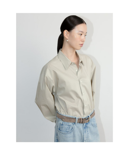 [Unisex] Aperture Classic Shirt Beige (TA6764U01A)