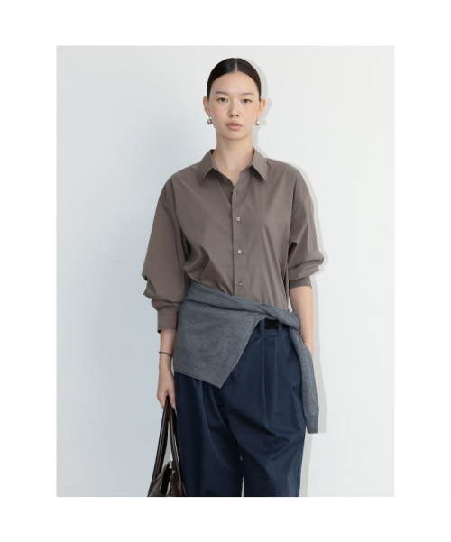 [Unisex] Aperture Classic Shirt Brown (TA6764U01D)