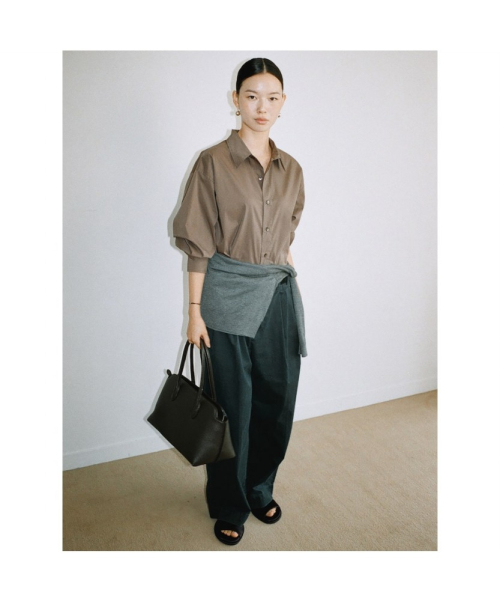 [Unisex] Aperture Classic Shirt Brown (TA6764U01D)
