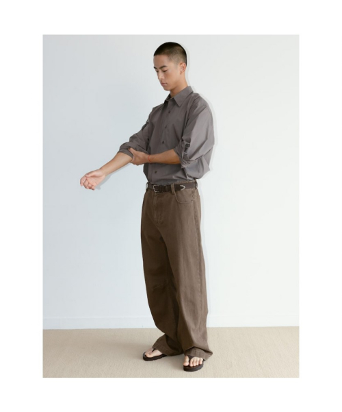 [Unisex] Aperture Classic Shirt Brown (TA6764U01D)