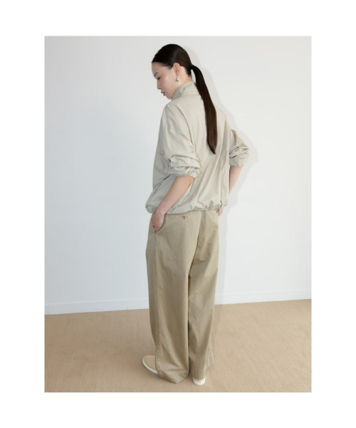 Nylon Quarter ZipUp Beige (TA6764U03A)