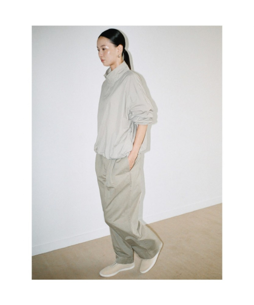 Nylon Quarter ZipUp Beige (TA6764U03A)