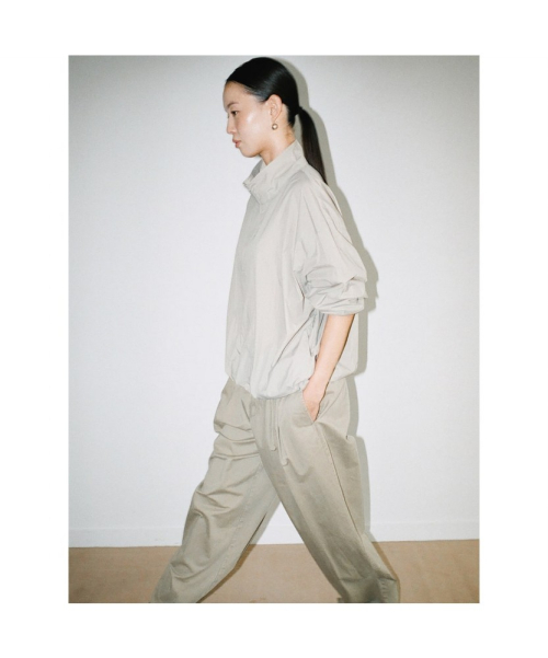 Nylon Quarter ZipUp Beige (TA6764U03A)