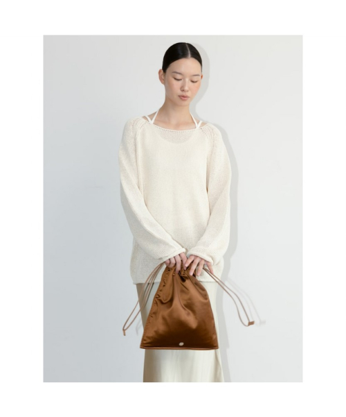 Jenner Long Knit Top Ivory (TA6751A030)