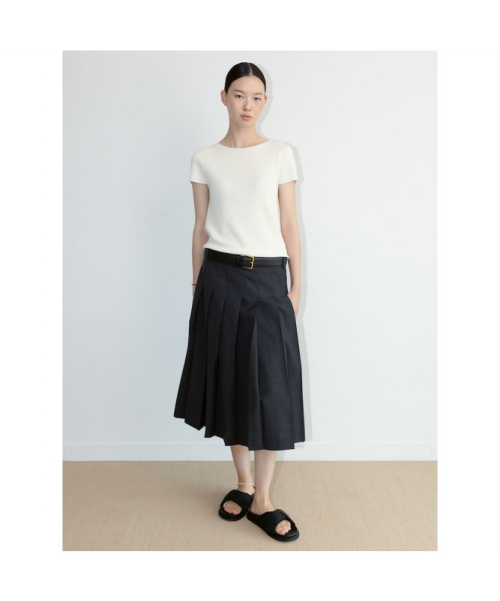 Cambio Knit Top Ivory (TA6751A040)