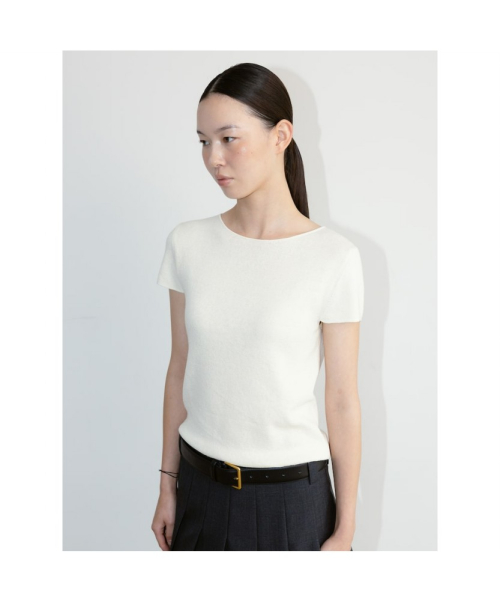 Cambio Knit Top Ivory (TA6751A040)