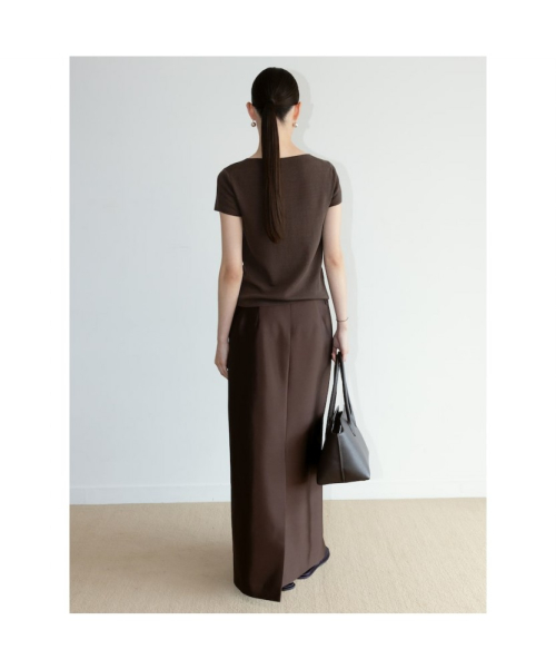 Cambio Knit Top Brown (TA6751A04D)