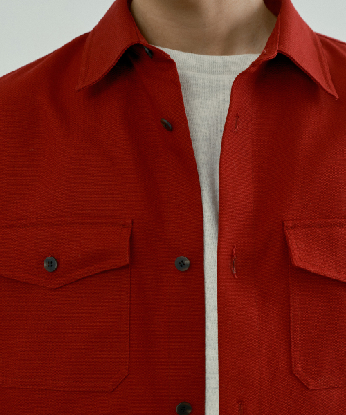 [COUTURE]Heavy Cotton Oxford Shirt - 2 colors