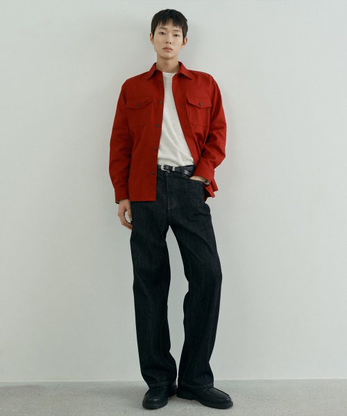 [COUTURE]Heavy Cotton Oxford Shirt - 2 colors
