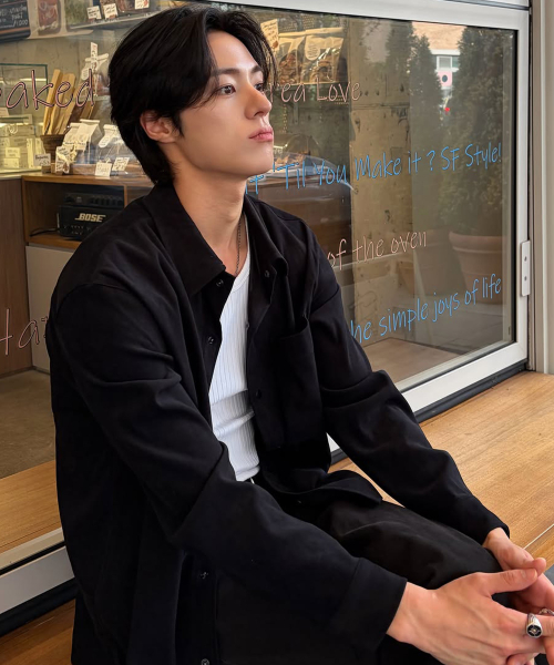 [COUTURE]Suede Semi-Overfit Shirt-Style Jacket - 2color