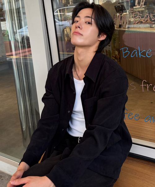 [COUTURE]Suede Semi-Overfit Shirt-Style Jacket - 2color