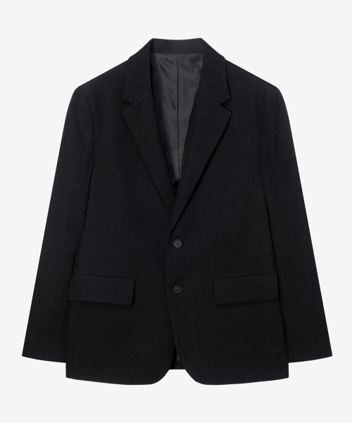 Relax Fit Suede Modified Knit Jacket - 2color