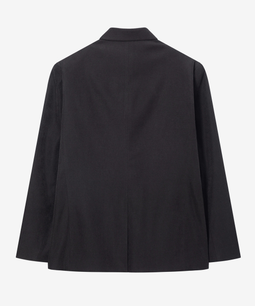 Relax Fit Suede Modified Knit Jacket - 2color
