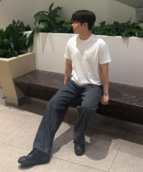 Extra Wide Washed Dark Indigo Denim Pants_DI