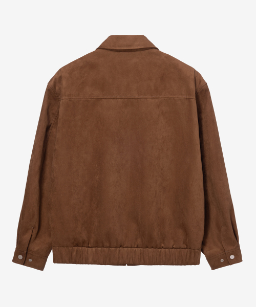 [ON]Suede Out Pocket Oversized Blouson - 2color