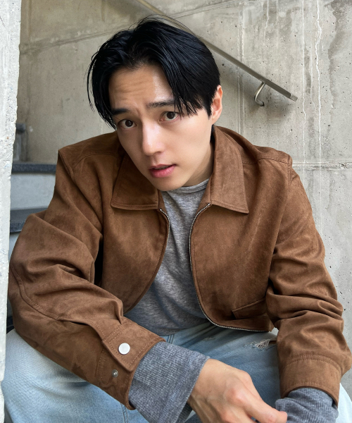 [ON]Suede Out Pocket Oversized Blouson - 2color