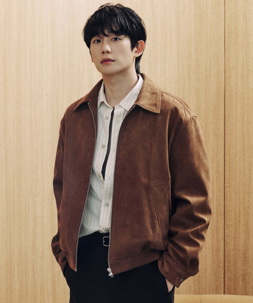 Suede Semi-Overfit Blouson - 2color