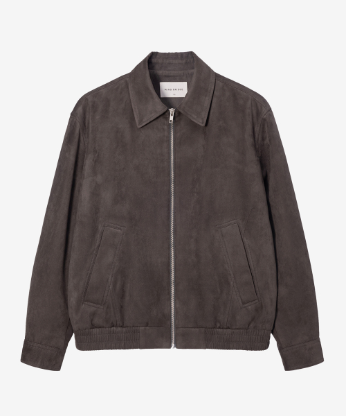 Suede Semi-Overfit Blouson - 2color