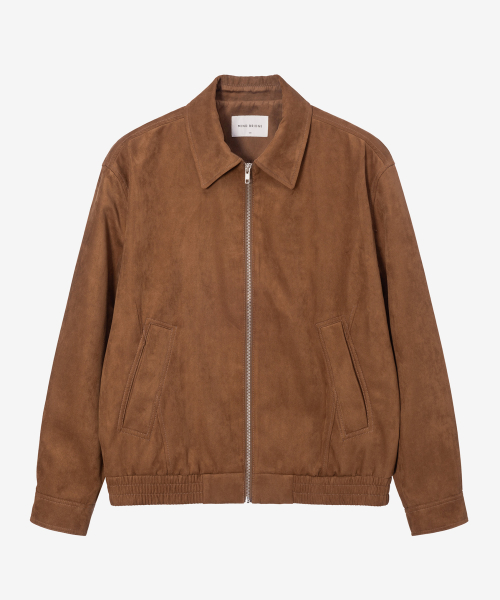 Suede Semi-Overfit Blouson - 2color