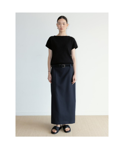 90S Jo H Line Skirt Navy (TA6727A04R)