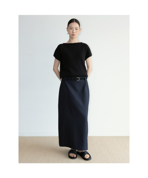 90S Jo H Line Skirt Navy (TA6727A04R)