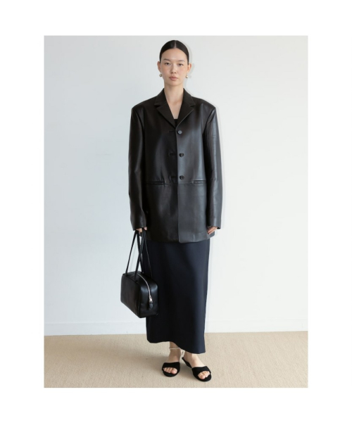 90S Jo H Line Skirt Navy (TA6727A04R)