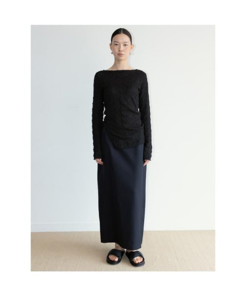 90S Jo H Line Skirt Navy (TA6727A04R)