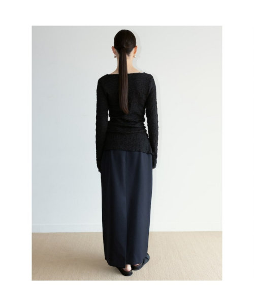 90S Jo H Line Skirt Navy (TA6727A04R)