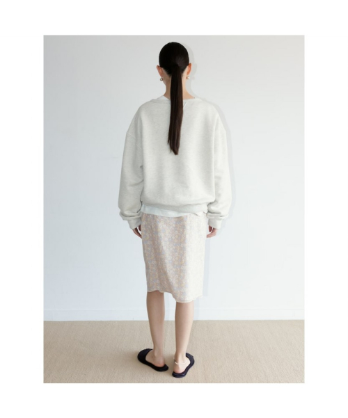 Floral Midi Skirt Pink (TA6727A13X)