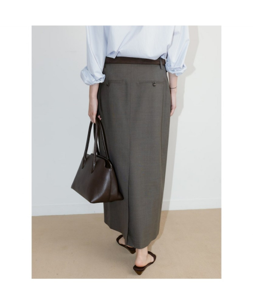 Georgia H Line Skirt Ash (TA6727A124)