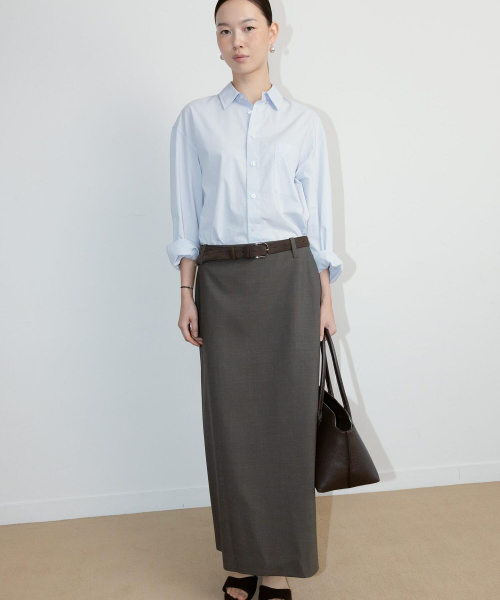 Georgia H Line Skirt Ash (TA6727A124)