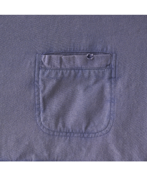 ‘hustle’ Pocket t-shirts in washed purple